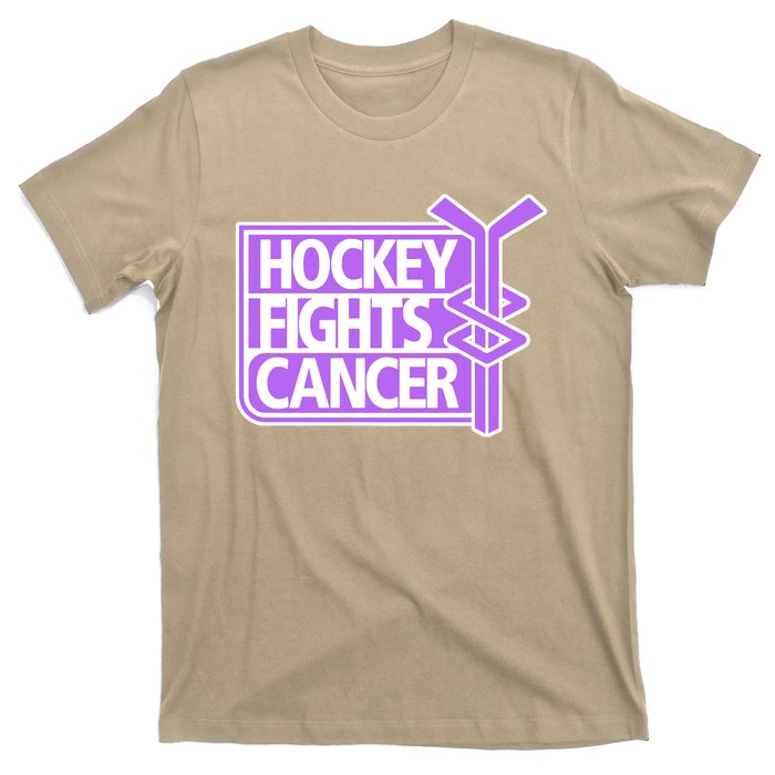 Hockey Fights Cancer Hockey Lover Gift Idea Trending T-Shirt