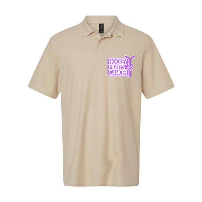 Hockey Fights Cancer Hockey Lover Gift Idea Trending Softstyle Adult Sport Polo