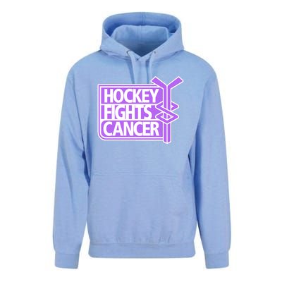 Hockey Fights Cancer Hockey Lover Gift Idea Trending Unisex Surf Hoodie