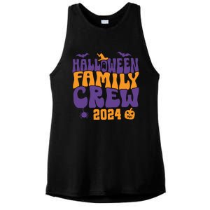 Halloween Family Crew 2024 Matching Family Spooky Ladies PosiCharge Tri-Blend Wicking Tank