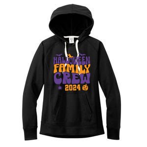 Halloween Family Crew 2024 Matching Family Spooky Women's Fleece Hoodie