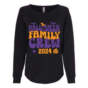 Halloween Family Crew 2024 Matching Family Spooky Womens California Wash Sweatshirt