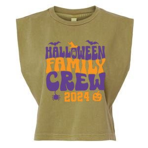 Halloween Family Crew 2024 Matching Family Spooky Garment-Dyed Women's Muscle Tee