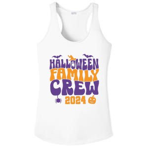 Halloween Family Crew 2024 Matching Family Spooky Ladies PosiCharge Competitor Racerback Tank