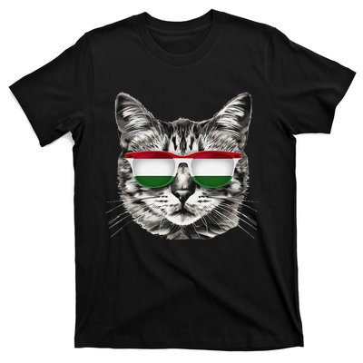 Hungarian Flag Cat Owner Souvenirs Products Kitten Hungary T-Shirt