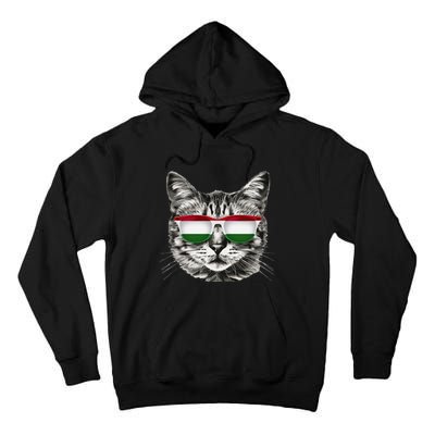 Hungarian Flag Cat Owner Souvenirs Products Kitten Hungary Tall Hoodie