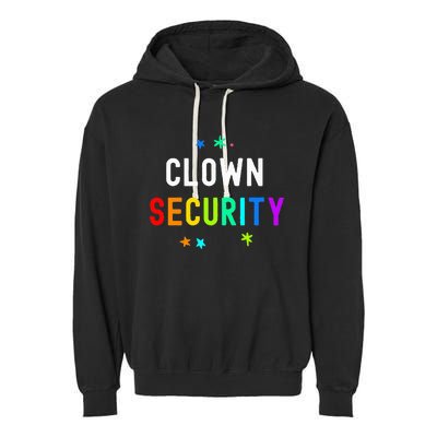 Halloween Family Costume Set Funny Clown & Protective Security Garment-Dyed Fleece Hoodie