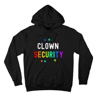 Halloween Family Costume Set Funny Clown & Protective Security Hoodie