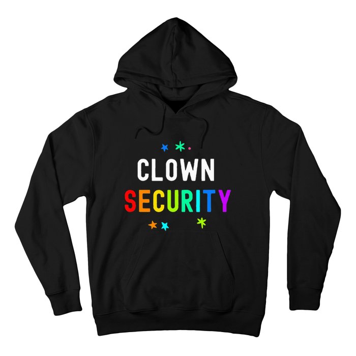 Halloween Family Costume Set Funny Clown & Protective Security Hoodie