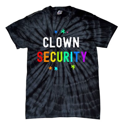 Halloween Family Costume Set Funny Clown & Protective Security Tie-Dye T-Shirt