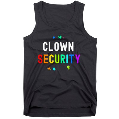 Halloween Family Costume Set Funny Clown & Protective Security Tank Top