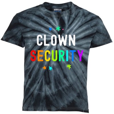 Halloween Family Costume Set Funny Clown & Protective Security Kids Tie-Dye T-Shirt