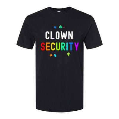 Halloween Family Costume Set Funny Clown & Protective Security Softstyle CVC T-Shirt