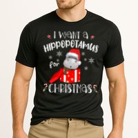 Hippopotamus For Christmas Matching Xmas Hippo Pajama Gift Cooling Performance Crew T-Shirt