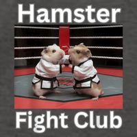 Hamster Fight Club Funny Government Waste Vector Backpack