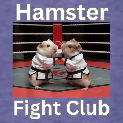 Hamster Fight Club Funny Government Waste T-Shirt