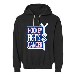 Hockey Fights Cancer Garment-Dyed Fleece Hoodie