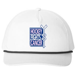 Hockey Fights Cancer Snapback Five-Panel Rope Hat