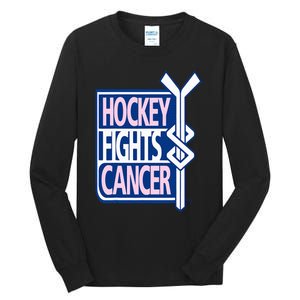 Hockey Fights Cancer Tall Long Sleeve T-Shirt