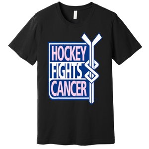 Hockey Fights Cancer Premium T-Shirt