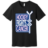 Hockey Fights Cancer Premium T-Shirt