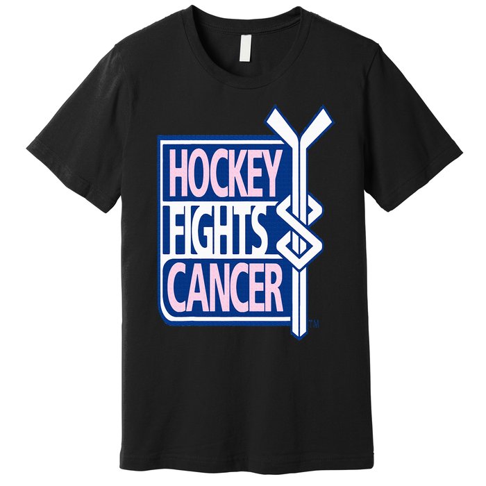 Hockey Fights Cancer Premium T-Shirt