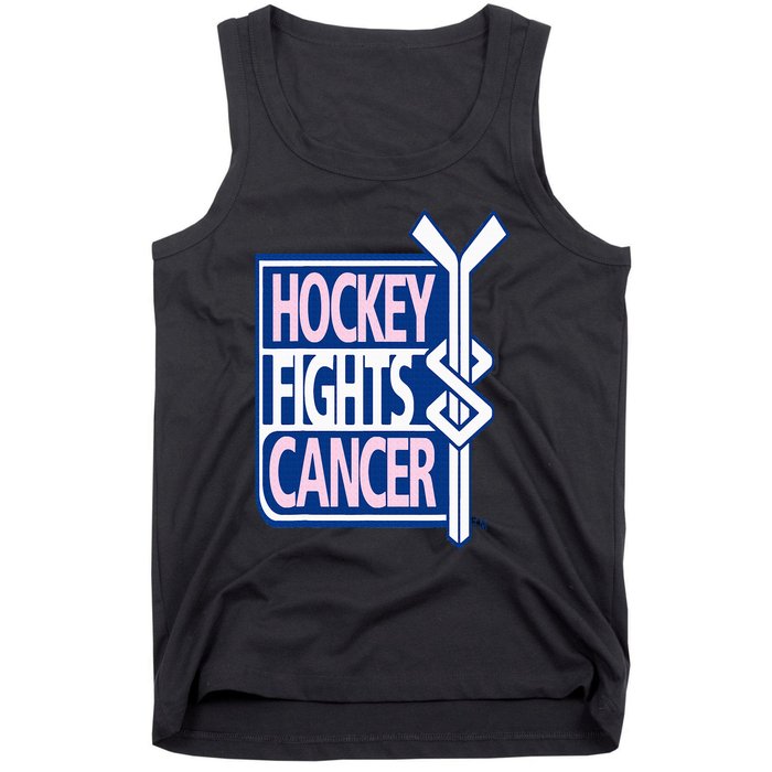 Hockey Fights Cancer Tank Top