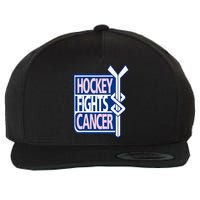 Hockey Fights Cancer Wool Snapback Cap