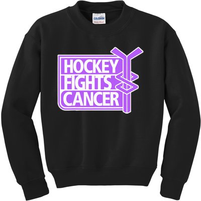 Hockey Fights Cancer Kids Sweatshirt