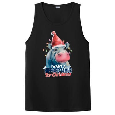 Hippopotamus For Christmas PosiCharge Competitor Tank