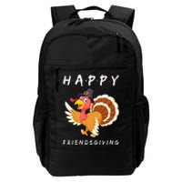 Happy Friendsgiving Cute Turkey Friend Thanksgiving Matching Daily Commute Backpack