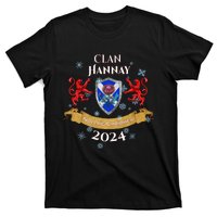 Hannay Family Christmas 2024 Scottish Clan Long Sleeve T-Shirt