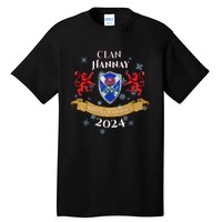 Hannay Family Christmas 2024 Scottish Clan Long Sleeve Tall T-Shirt