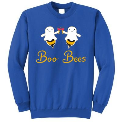 Halloween Funny Cute Boo Bees Ghost Matching Couples Family Gift Tall Sweatshirt