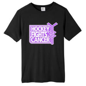 Hockey Fights Cancer Great Gift Tall Fusion ChromaSoft Performance T-Shirt