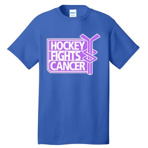 Hockey Fights Cancer Great Gift Tall T-Shirt