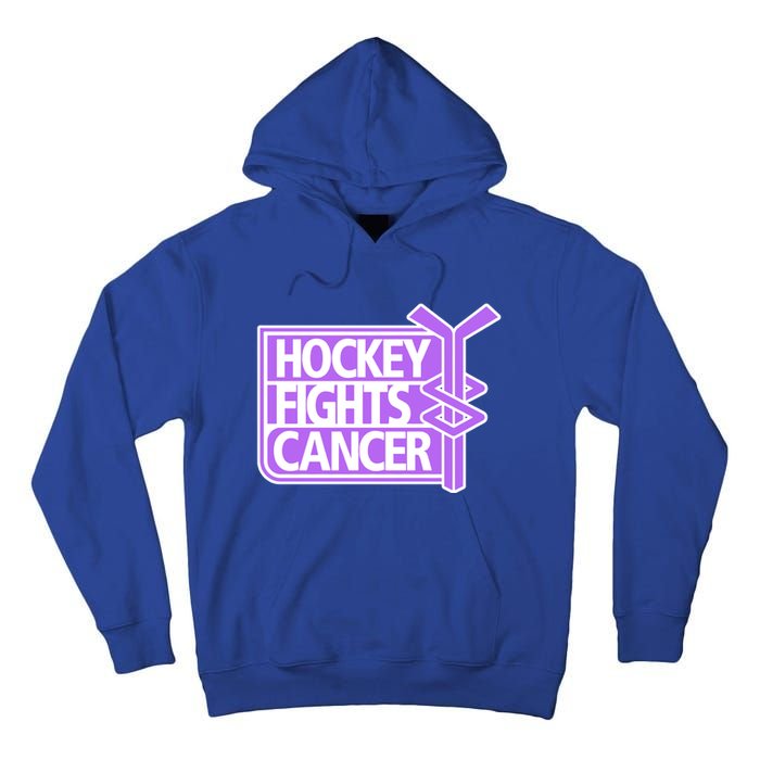 Hockey Fights Cancer Great Gift Tall Hoodie