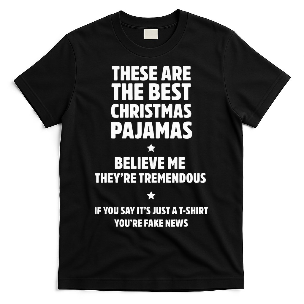 Hilarious Family Christmas Pajama Set Trump Gifts T-Shirt