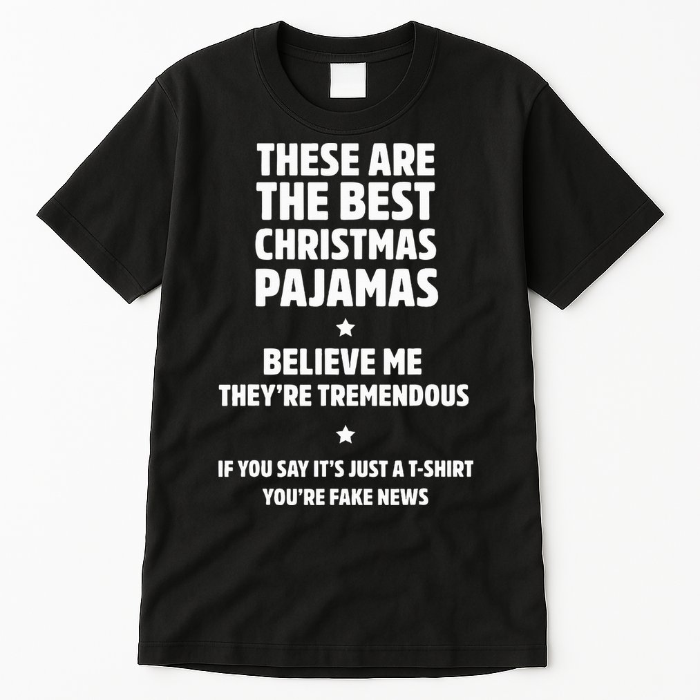 Hilarious Family Christmas Pajama Set Trump Gifts Tall T-Shirt