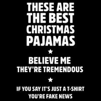 Hilarious Family Christmas Pajama Set Trump Gifts Baby Bodysuit