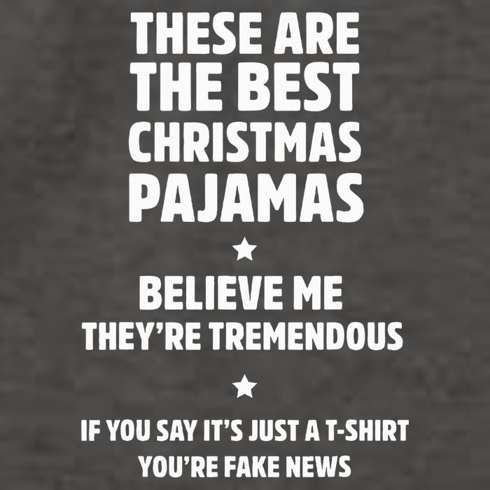 Hilarious Family Christmas Pajama Set Trump Gifts Vector Backpack