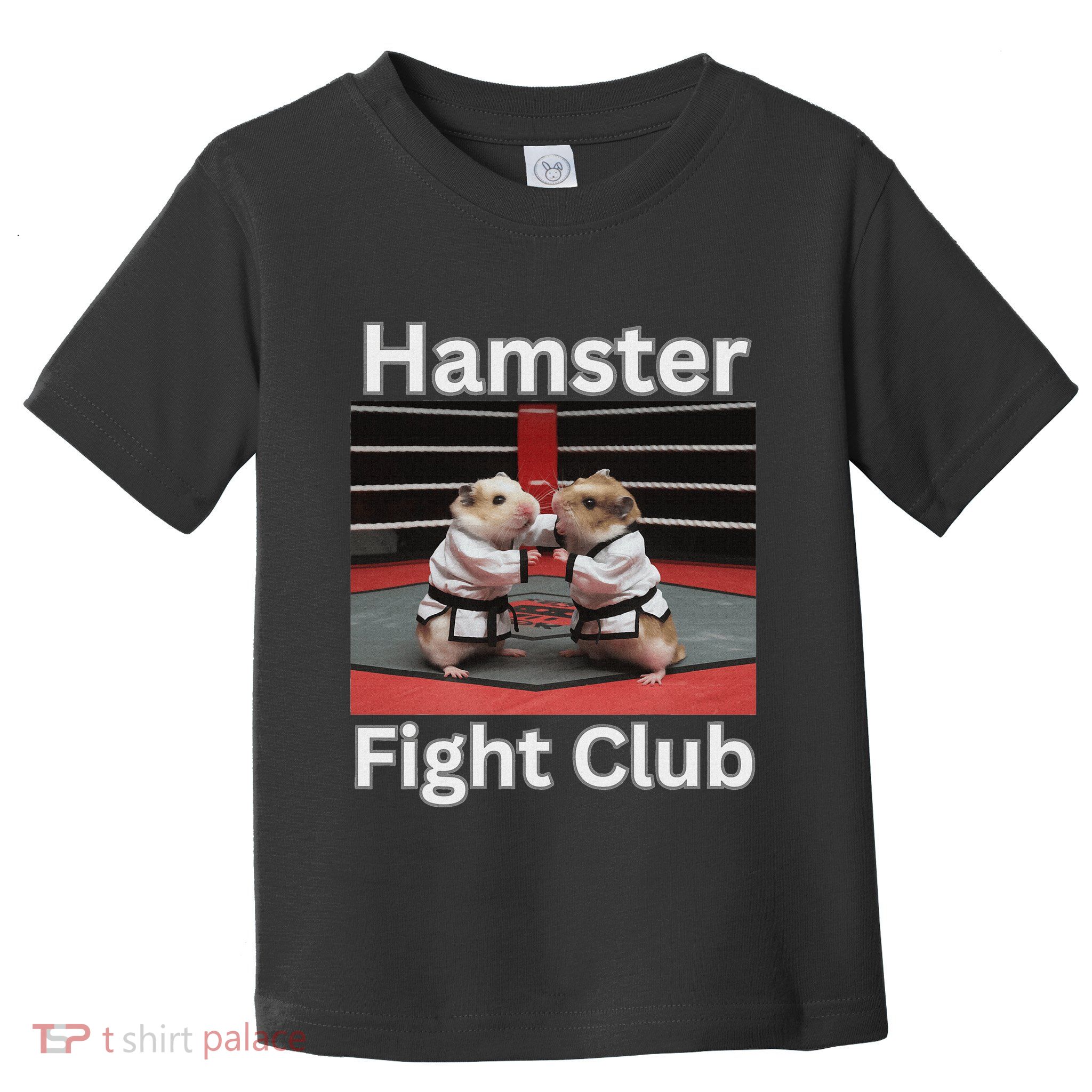 Hamster Fight Club Funny Government Waste Toddler T-Shirt