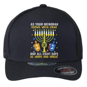 Hanukkah funny chrismas holiday  Flexfit Unipanel Trucker Cap