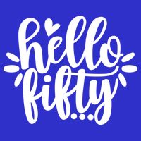 Hello Fifty Cute Hello Fifty Squad 50th Birthday Cute Gift 16 in Basic Backpack