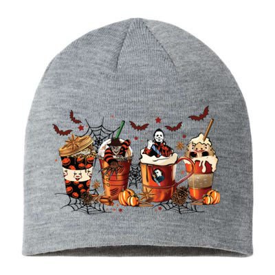 Halloween Fall Coffee Sustainable Beanie