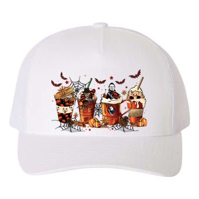 Halloween Fall Coffee Yupoong Adult 5-Panel Trucker Hat