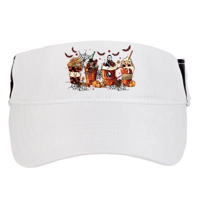 Halloween Fall Coffee Adult Drive Performance Visor