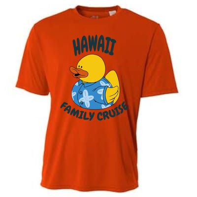 Hawaii Family Cruise Duck Matching Gift Cooling Performance Crew T-Shirt