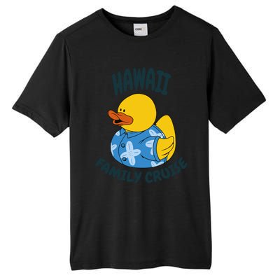 Hawaii Family Cruise Duck Matching Gift Tall Fusion ChromaSoft Performance T-Shirt