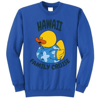 Hawaii Family Cruise Duck Matching Gift Sweatshirt